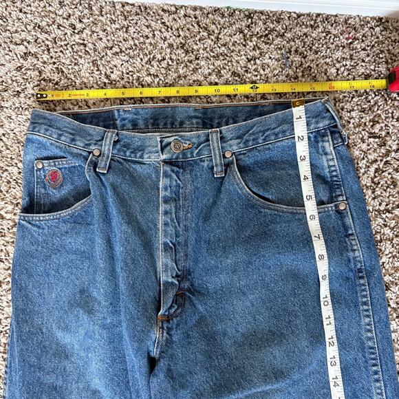 Wrangler Ruger Jeans 38x36 USA Made Straight Leg Denim Vintage Western - Picture 4 of 6